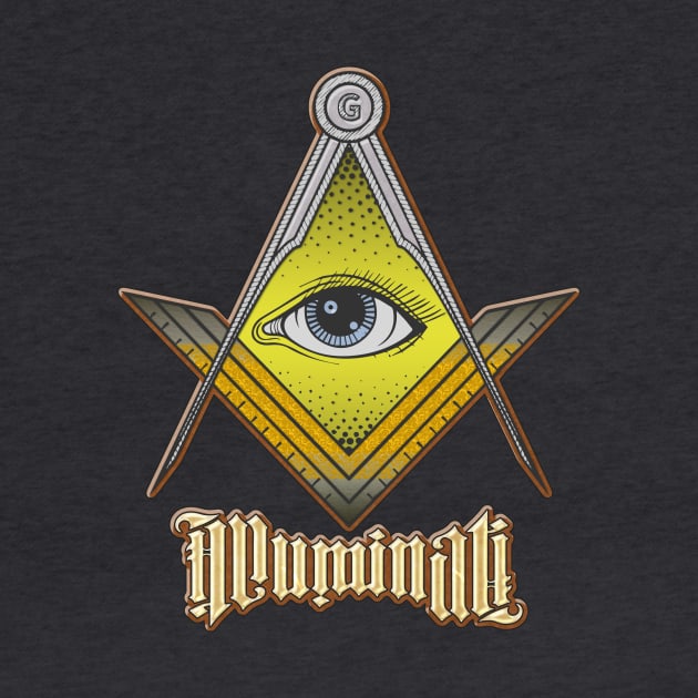 Conspiracy Tee - Illuminati by KennefRiggles